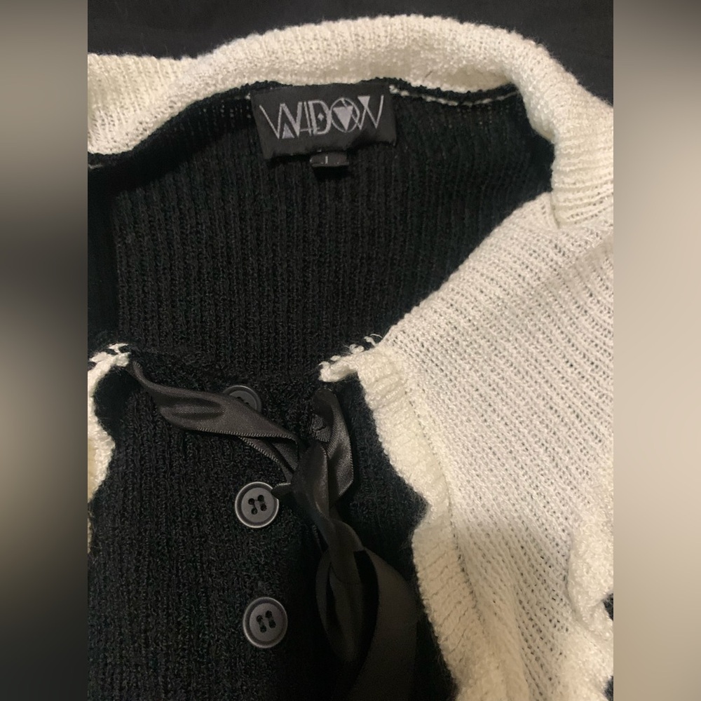 Widow knit dress Dollskill - Picture 2 of 2